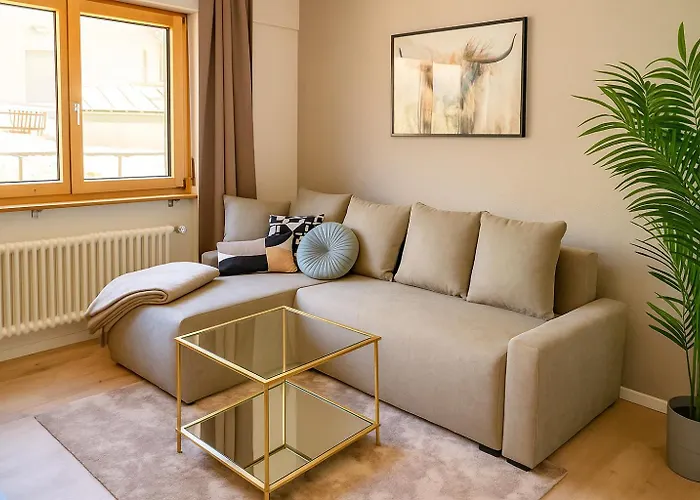 Ambiente C2 - Moderne Mit Terrasse In Appartement Leukerbad